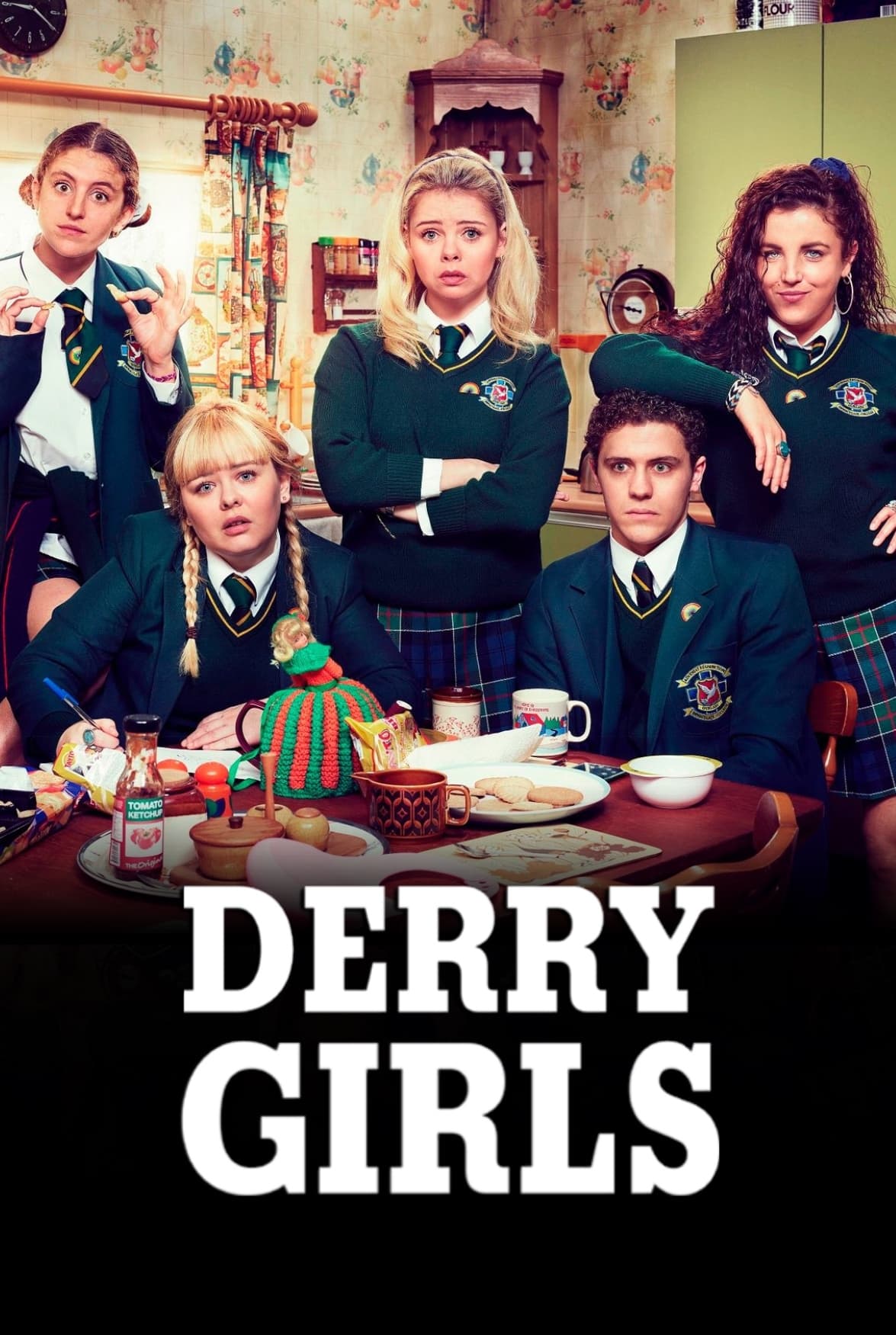 derry girls tv poster