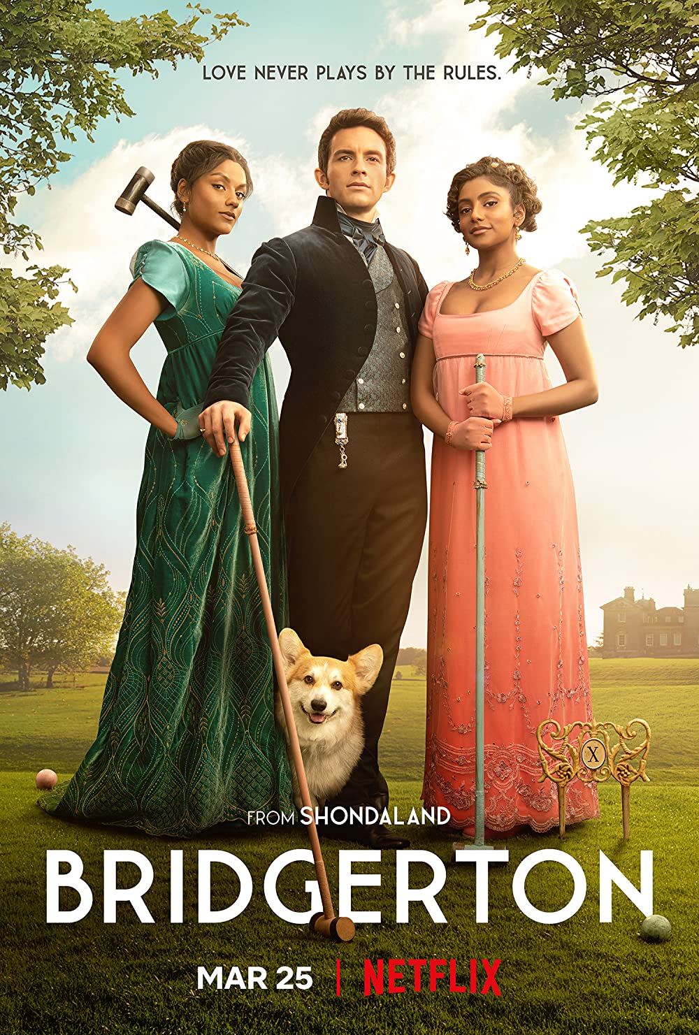 Bridgerton promo poster