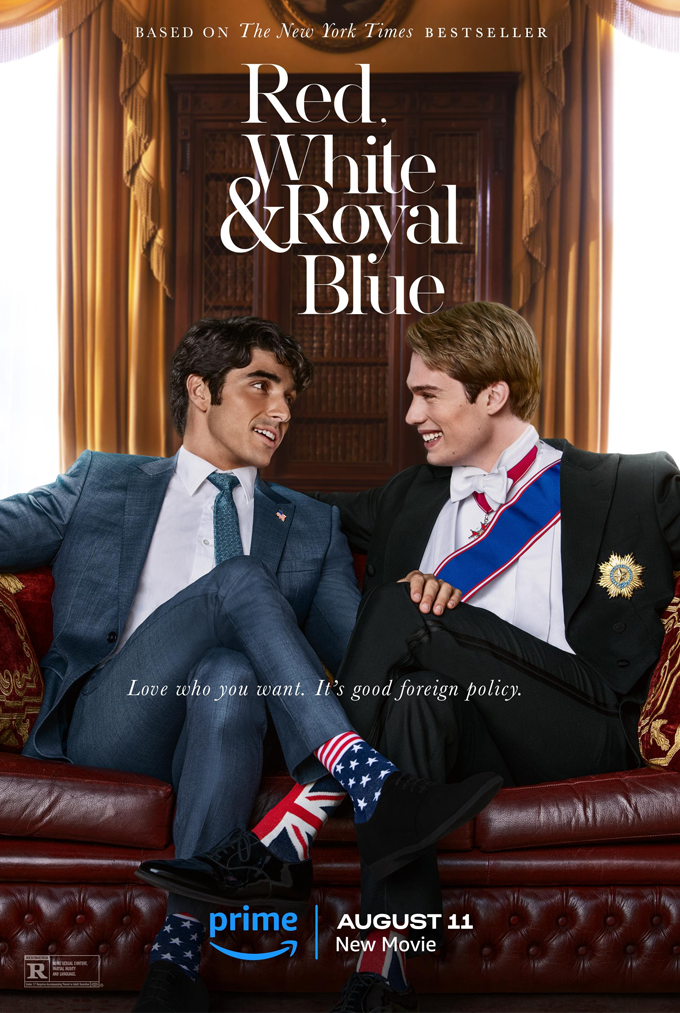 Red White and Royal Blue publicity poster