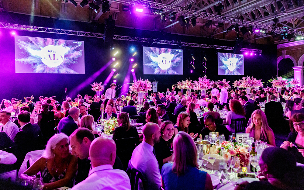 Guests seated at the NFTS Gala 2023