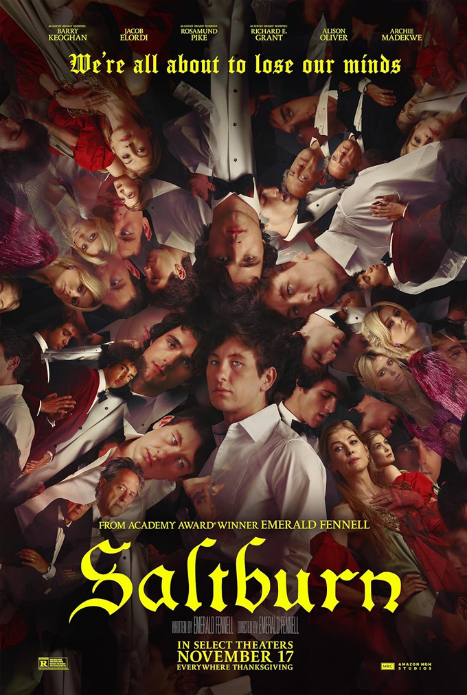 Saltburn film poster