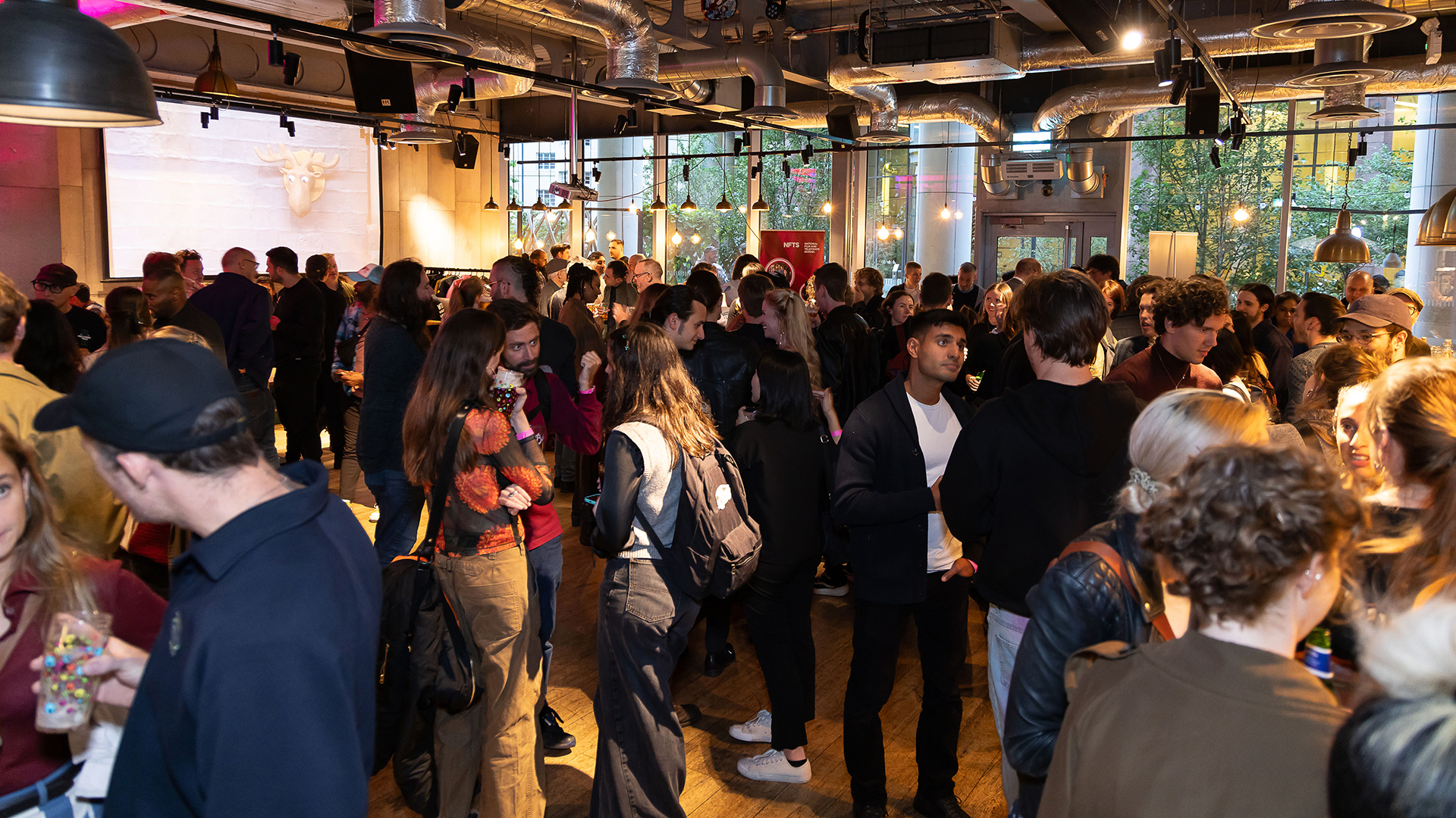 Alumni party gathering