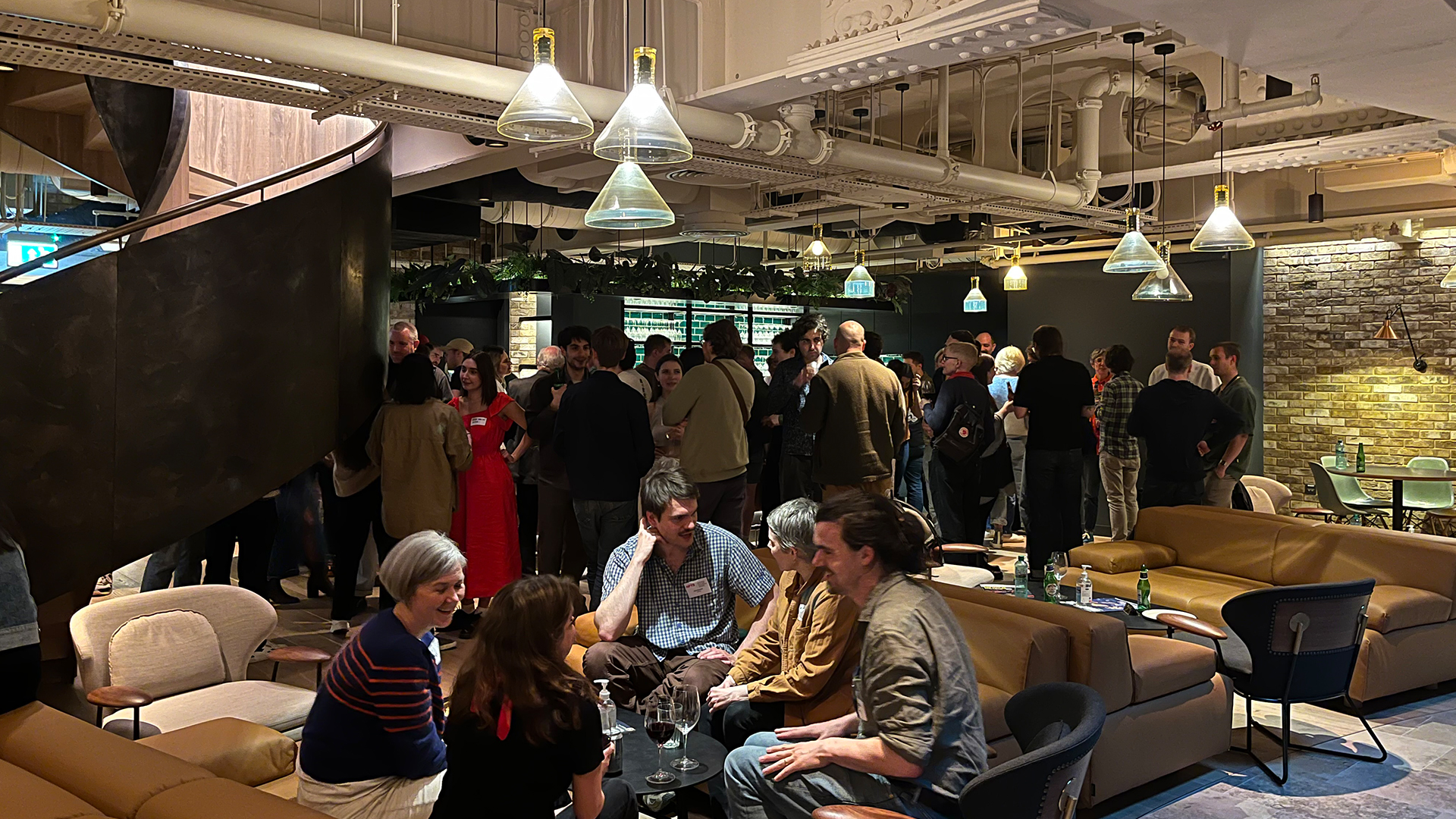 picture of group of people chatting