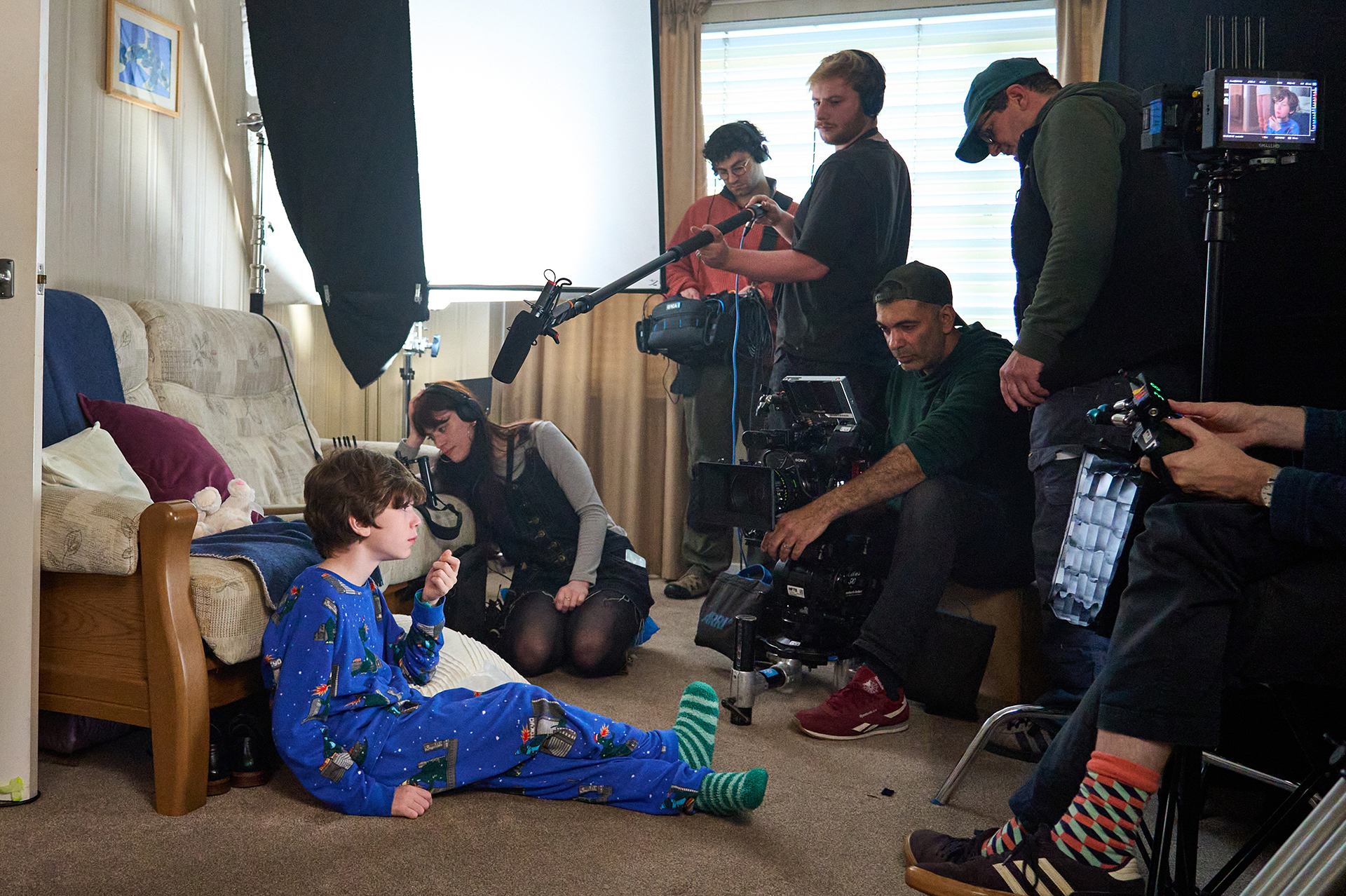 Behind the scenes crew pic - Angel In The House