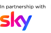 Sky logo - In partnership with Sky