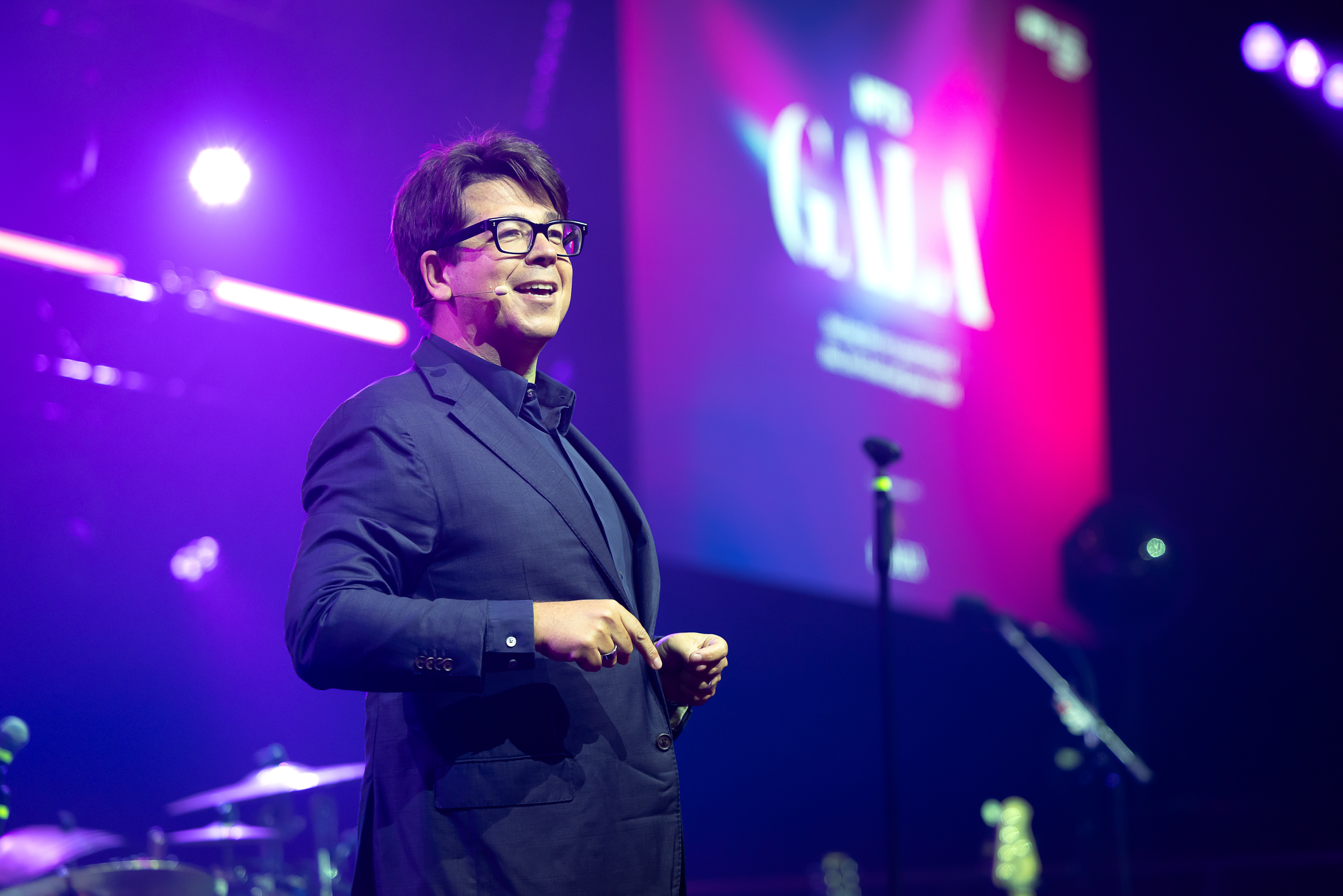 NFTS Gala Host Michael McIntyre