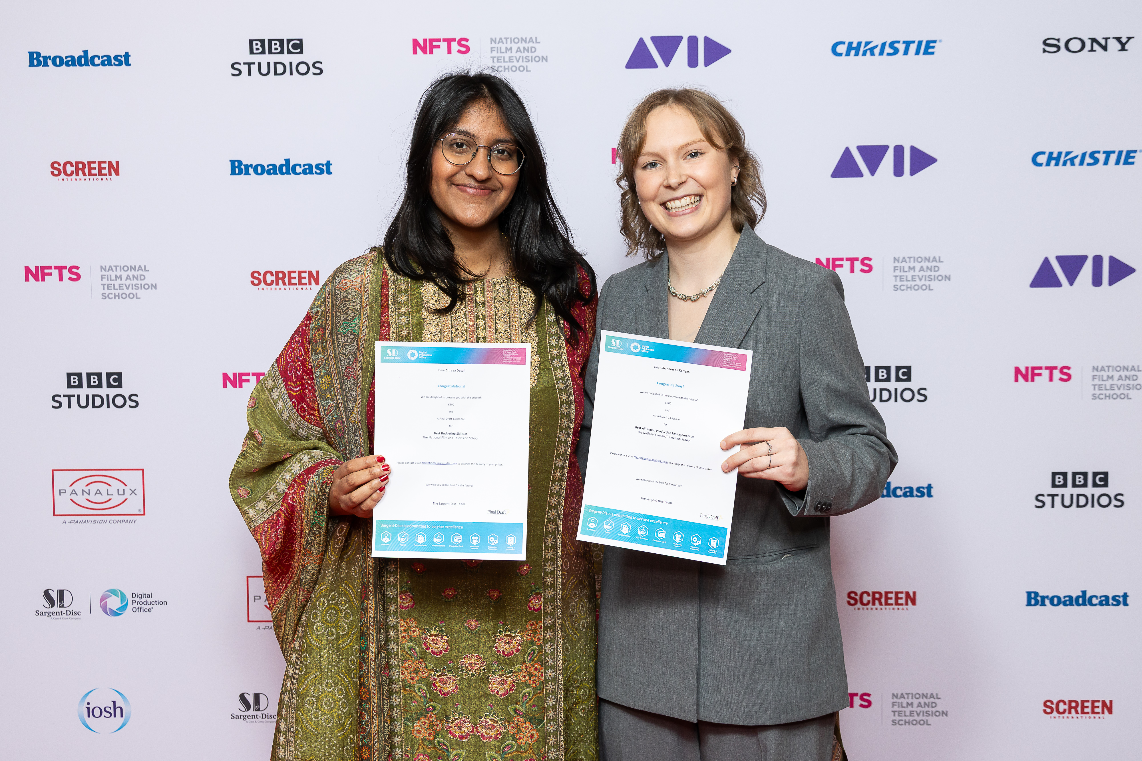 Shreya Desai and Shannon de Kempe