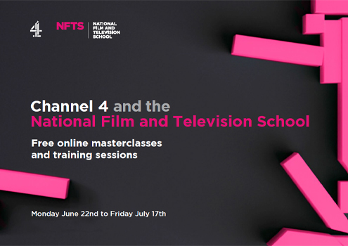 Ch4 and NFTS online masterclasses poster