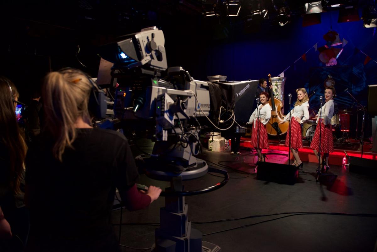 TV Studio multicam shoot