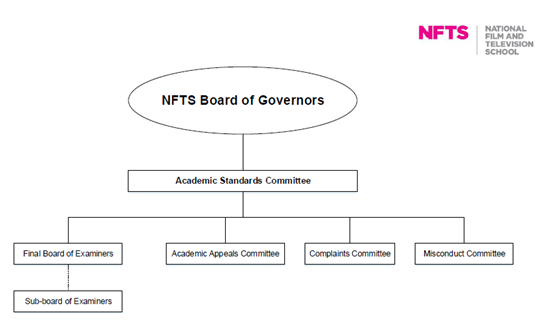 Academic Governance Structure chart