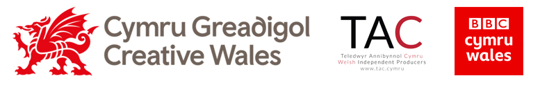 Creative Wales, TAC and BBC Cymru Wales logo