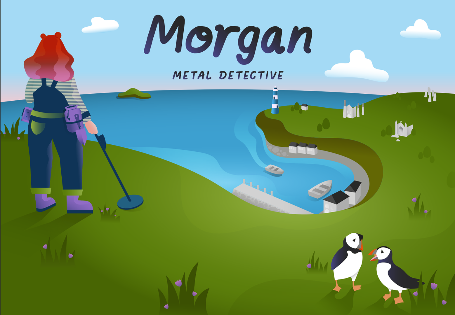 morgan metal detective poster