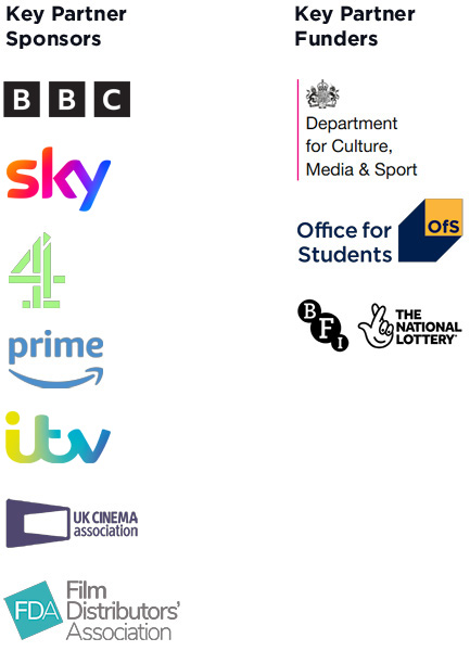 NFTS Key Partner Funders and Sponsors logos