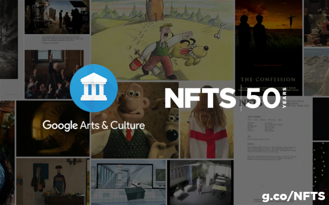 NFTS Google Archive logos