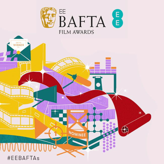 BAFTA nominees logo