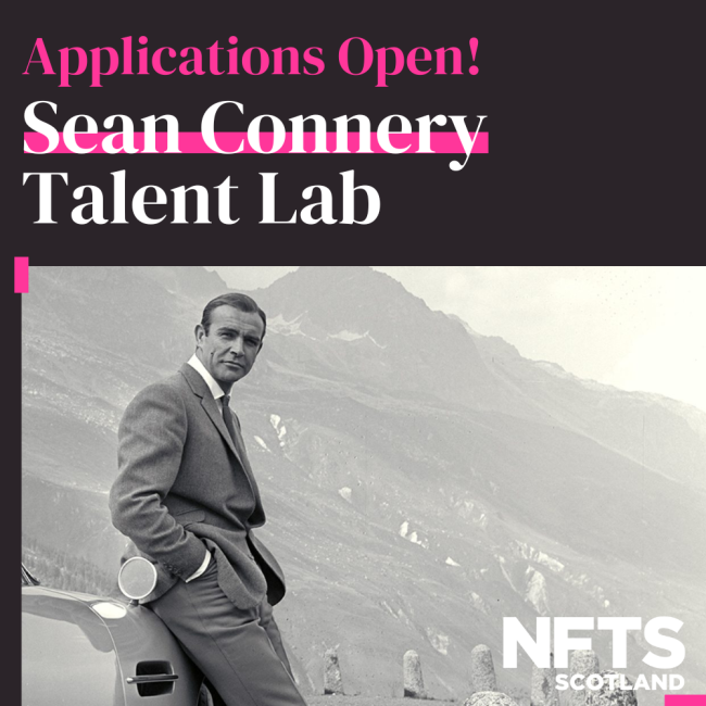 Applications open sean connery talent lab