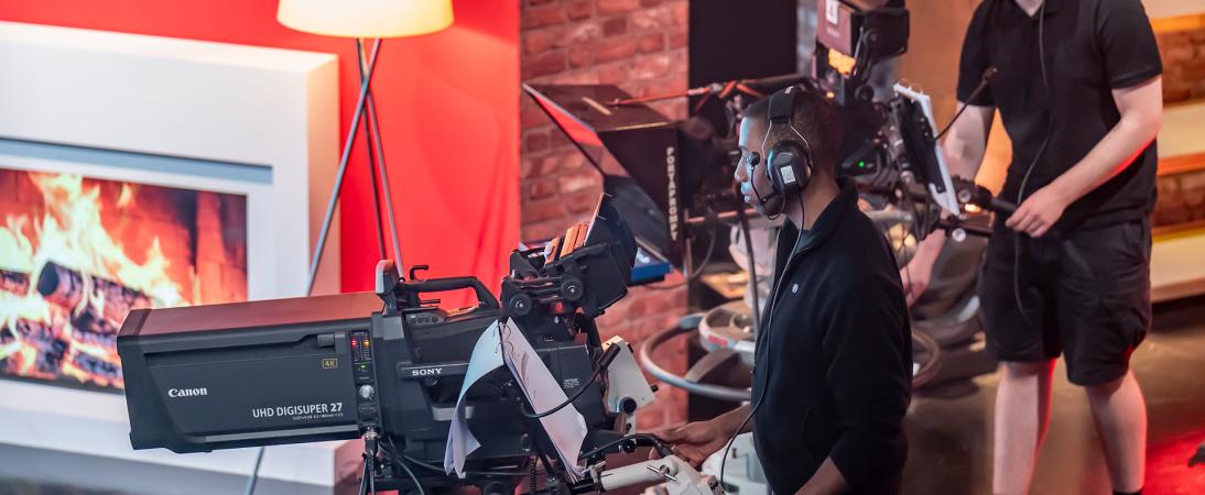 Cameras for TV Production course link