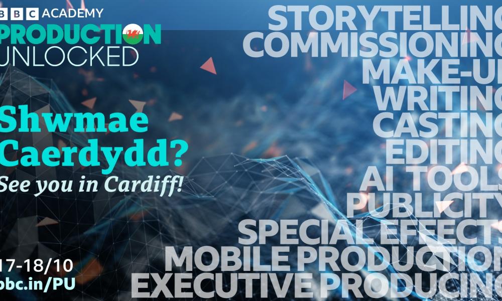BBC Production Unlocked Cardiff advert