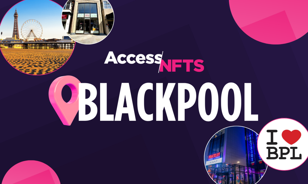 Blackpool event branding