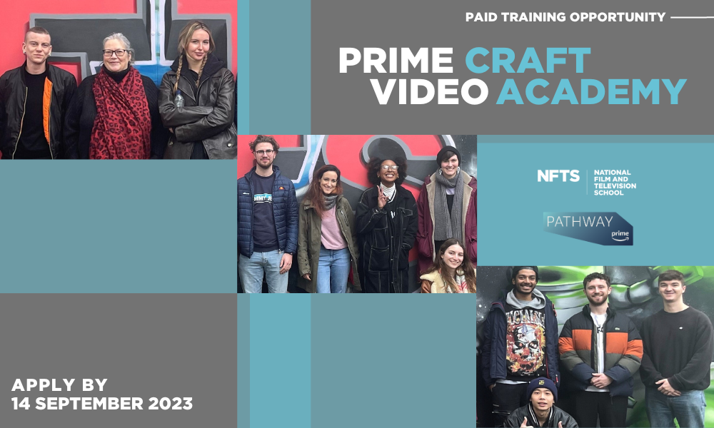 Prime Video Craft Academy open day link